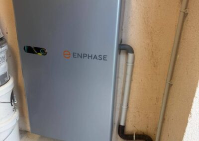 Batterie ENPHASE IQ de 5kWh installée à Montceaux